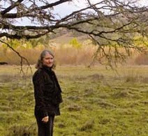 Kathy Bailey helped keep Hendy Woods State Park open when it faced closure. Photo by Joan Hamilton