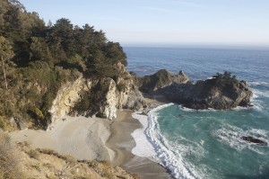 Julia Pfeiffer Burns State Park. Do you know the story of this beautiful park’s namesake? Photo by Frank Kehren, Flickr Creative Commons.