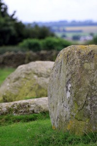 Close up of Long Meg and her Daughters