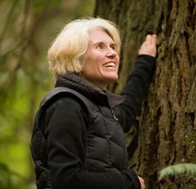 Louisa Morris, Director of the Trails and Conservation Program, Mendocino Land Trust (MLT). Photo by Paolo Vescia