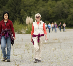 The League’s own Mary Wright (right) is a great example of character, courage and commitment! Photo by Paolo Vescia.