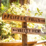 Pfeiffer Falls Trail signage