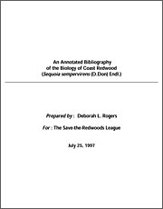 Coast Redwood Bibliography