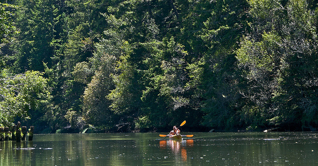 Big River, Mendocino Headlands State Park. Photo by JD Lasica, Flickr Creative Commons