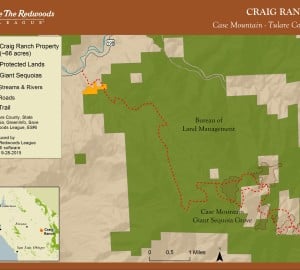 Craig Ranch, Case Mountain, Tulare County