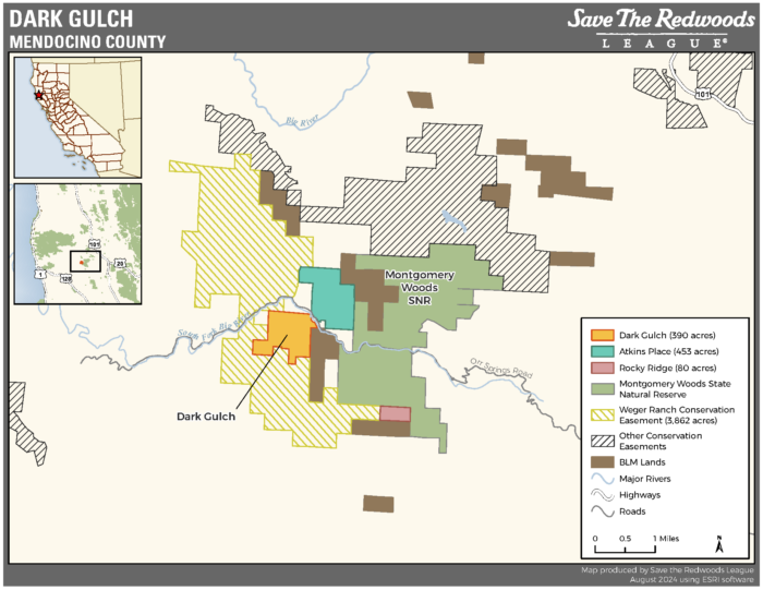 Dark Gulch map