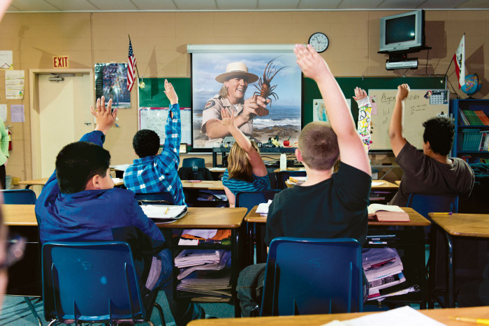 The PORTS program connects students to their state parks through videos and interviews with a park ranger.