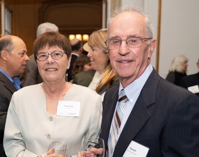 Ralph Eschenbach and Dr. Carol Joy Provan