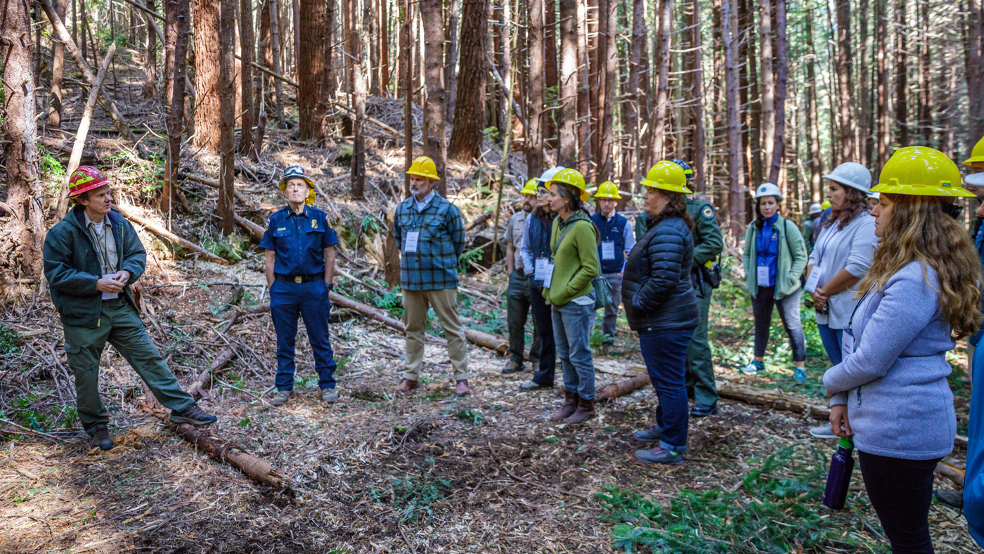 Redwoods Rising collaborators at kick-off event.