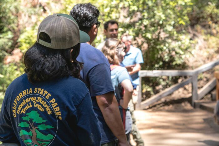 California State Parks trail crew