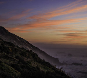 A psychedelic sunset at Lost Coast Redwoods. Photo by Max Whittaker, courtesy of Save the Redwoods League.