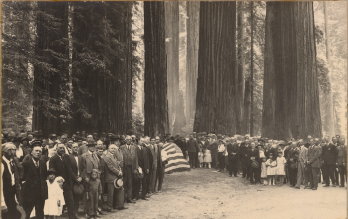 Bolling Grove dedication photo