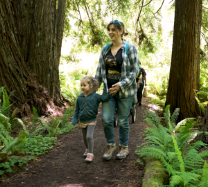 walking through CA State Parks Week Prairie Creek