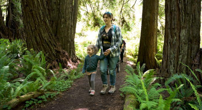 walking through CA State Parks Week Prairie Creek