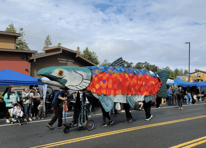 Salmon Festival in Klamath, CA