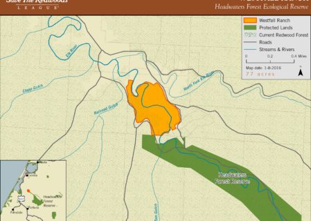 Map of Westfall Ranch location.