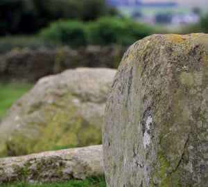 Close up of Long Meg and her Daughters