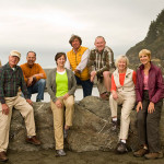 The Save the Redwoods League Board of Directors, from left: Melinda Thomas, Peter Frazier, James Sergi, Peggy Light, Justin Faggioli, Andy Vought, Mary Wright and Rosemary Cameron. Sam Livermore not pictured. Photo by Paolo Vescia