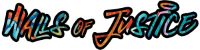 Walls of Justice logo