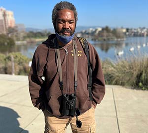 Portrait of Clayton Anderson outdoors