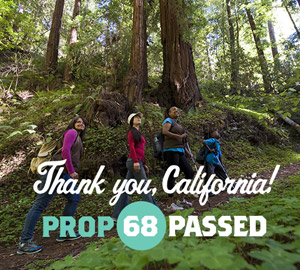 California voters approve $4.1 billion in support of clean water and safe parks. Photo by Paolo Vescia.