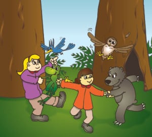 "Find ME in the Redwoods" 2012 art contest for kids.