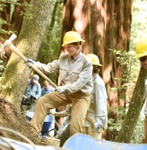 Students restore the River Trail